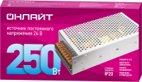 Драйвер 250w OD-P250-IP20-24V ОНЛАЙТ 90645 35221