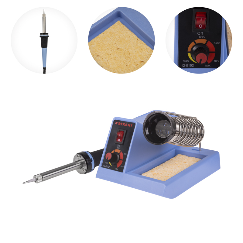 Станция паяльная, 230 В/48 Вт REXANT 12-0152