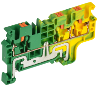 Колодка клеммная CP-MC-PEN земля 3 вывода 2,5мм2 IEK YCT22-03-3-K52-002