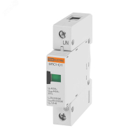 Разрядник ОПС1-C 1Р In=20kA Un=400B Im=40kA TDM ELECTRIC SQ0201-0005