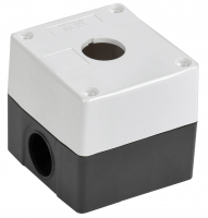 Корпус КП101-Р для кнопок 1 место белый IEK BKP10-1-K01-R