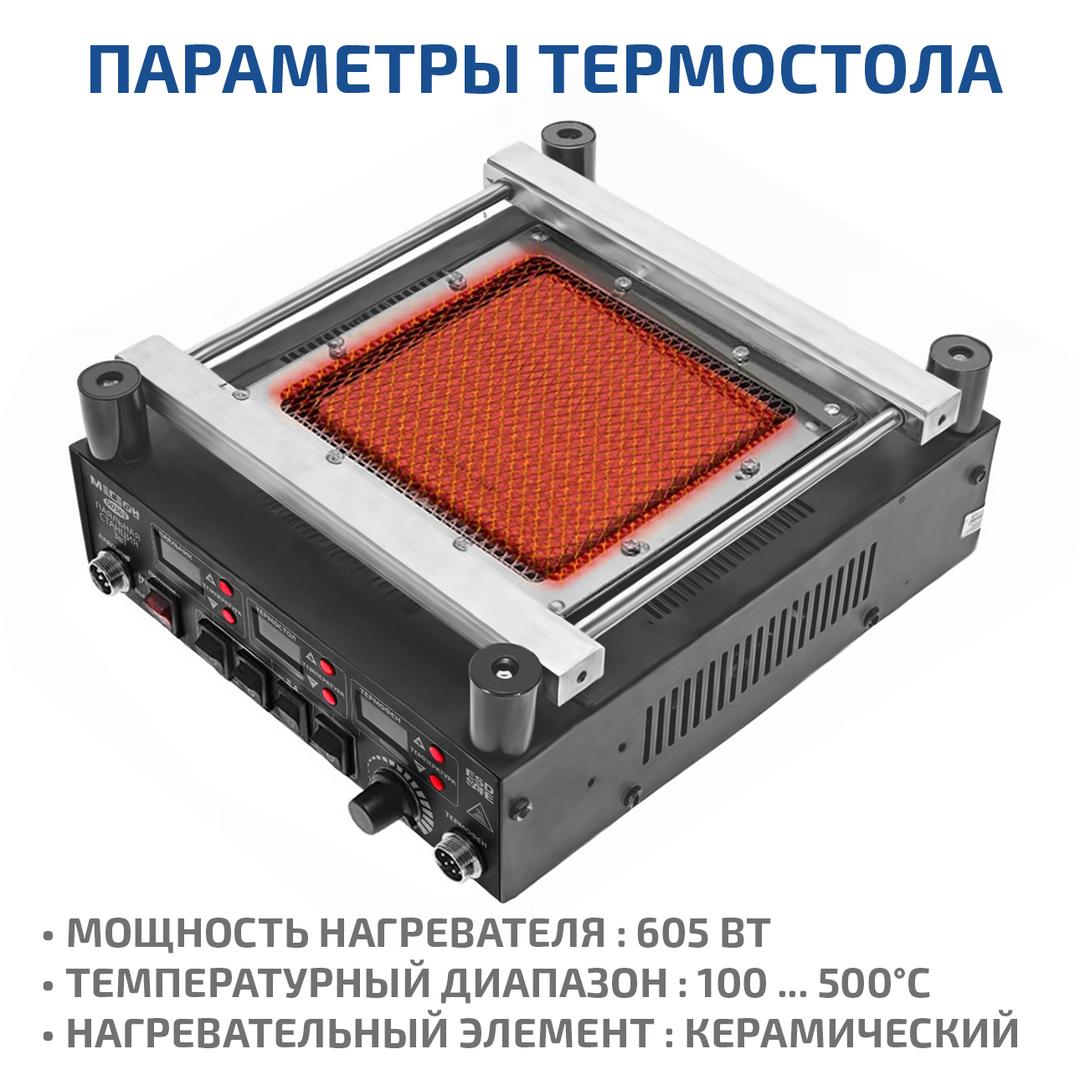 Станция паяльная цифровая 3 в 1 00363 МЕГЕОН к0000032101