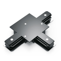 Коннектор для встраиваемых трековых шинопроводов AC 220В Черный IP20 Т-образный Track Gauss GAUSS TR135