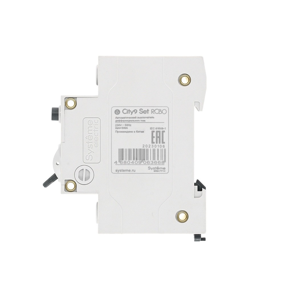 Выключатель автоматический дифференциального тока (АВДТ) 1P+N С 32А 4.5kA 30мА Тип-AС 230В City9 Set Systeme Electric C9D34632