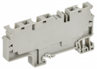 ARMAFIX Клемма пружинная CX6-3 6мм2 трехконтактная серая IEK AF-CT40-00-3-K03-006