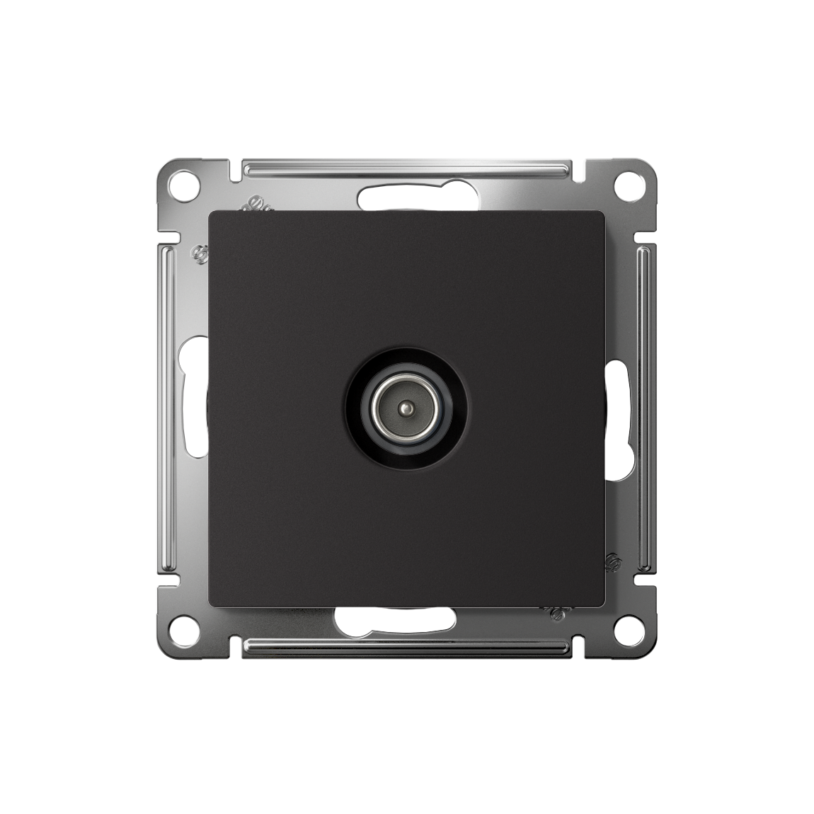 Антенна ATLASDESIGN TV коннектор механизм карбон Systeme Electric ATN001093