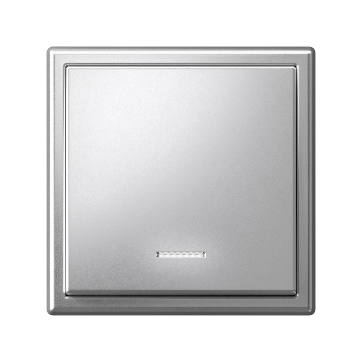 ARTGALLERY 1-клавишный ВЫКЛЮЧАТЕЛЬ с подсветкой, 10АХ, механизм, быстрозажимные клеммы, АЛЮМИНИЙ Systeme Electric GAL000313S