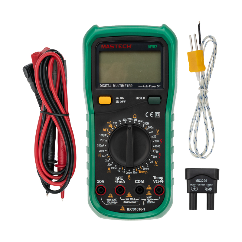 Мультиметр универсальный MY62N MASTECH 13-2019
