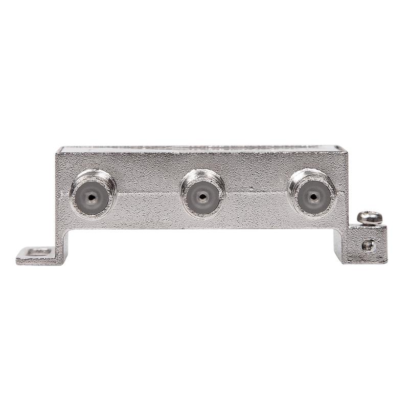 Делитель ТВ х 4 + 5шт. F BOX 5-1000 МГц Silver, REXANT 05-6103