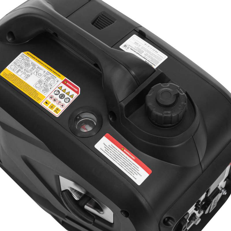 Генератор инверторный KR2200I 2,2кВт 230 4л закрытый корпус, ручной старт Kranz KR-16-1141