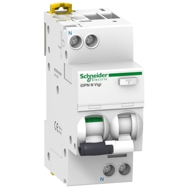 Выключатель автоматический дифференциальный iDPN NVIGI 6KA 10A C 30MA AC Schneider Electric A9D31610
