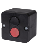 Пост кнопочный ПКЕ 712 У3, красная и черная кнопки, IP40 TDM TDM ELECTRIC SQ0742-0025
