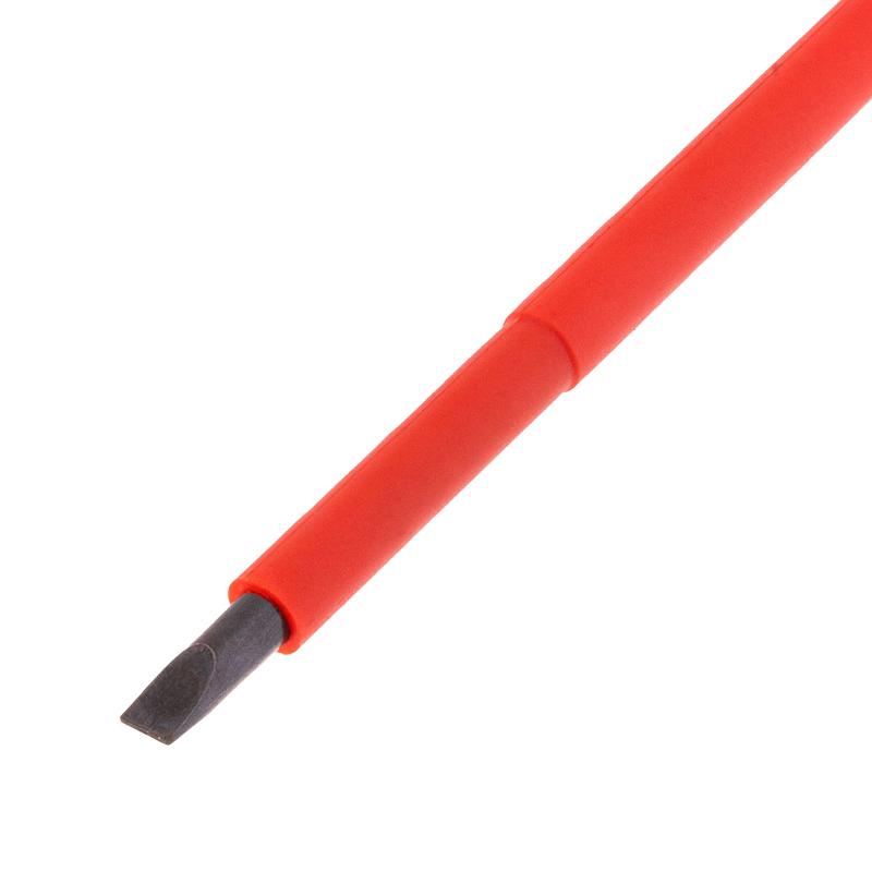 Отвертка шлицевая диэлектрическая SL4 х 100 мм, REXANT 12-4712