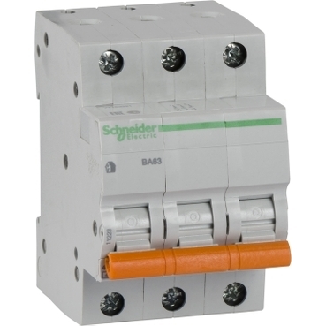 Выключатель автоматический трехполюсный 16А С ВА63 4.5кА Schneider Electric 11223