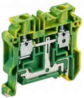 ARMAFIX Колодка клеммная CY6 PE винтовая 6мм2 проходная заземляющая Ex IEK AF-CT30-01-K52-006-EX