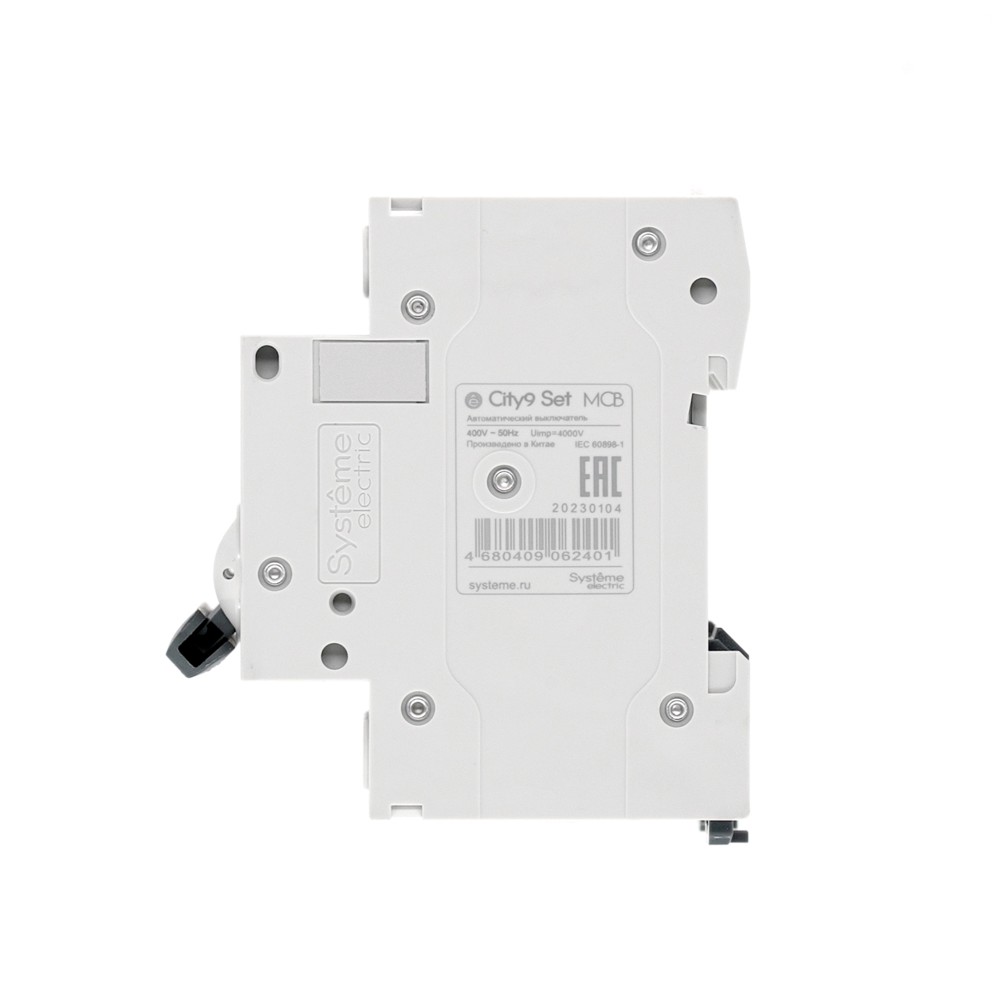 Выключатель автоматический трехполюсный 16А С 4.5kA 400В City9 Set Systeme Electric C9F34316