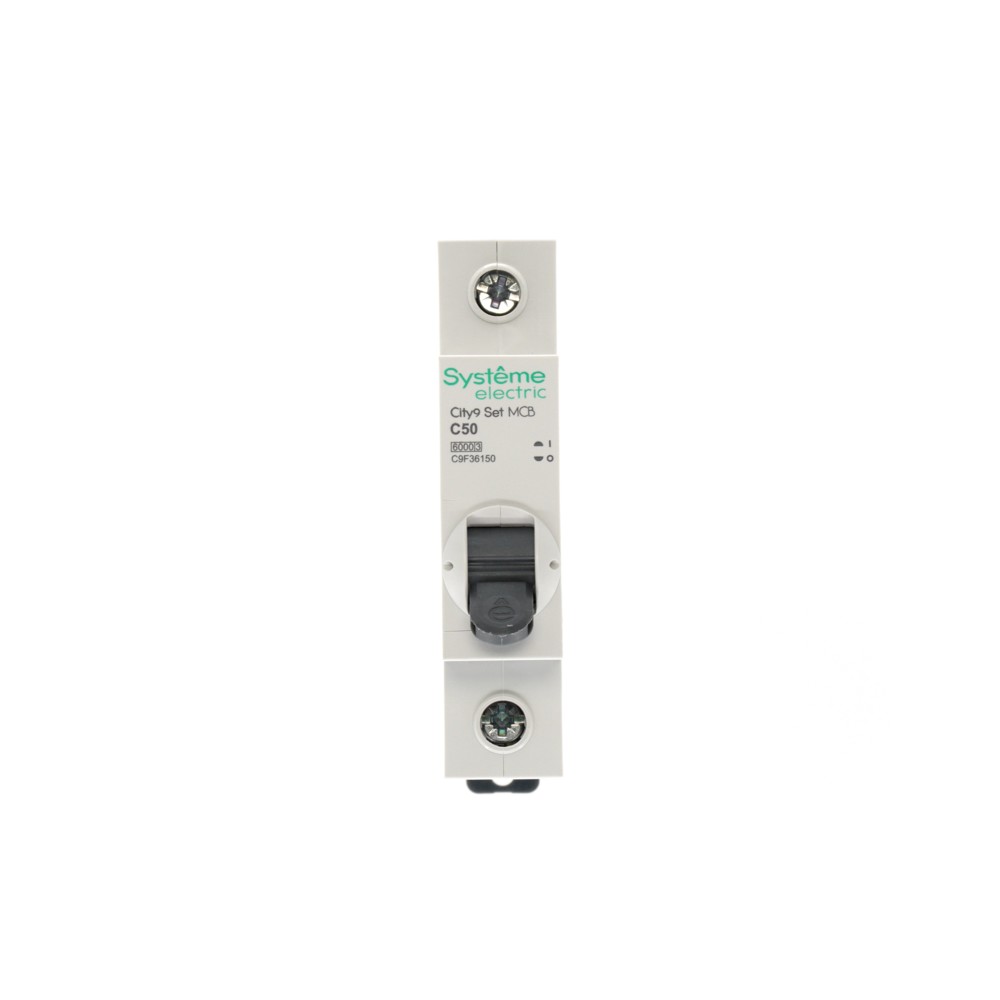 Выключатель автоматический однополюсный (АВ) С 50А 1P 6kA 230В City9 Set Systeme Electric C9F36150