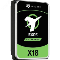 Жесткий диск 3.5'' 14 TБ Exos X18, SAS, 7200 об/мин, 256 МБ Seagate ST14000NM004J 93749