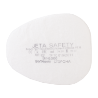 Фильтр противоаэрозольный Jeta Safety класса P1 R  (упаковка 4 шт.) 6021