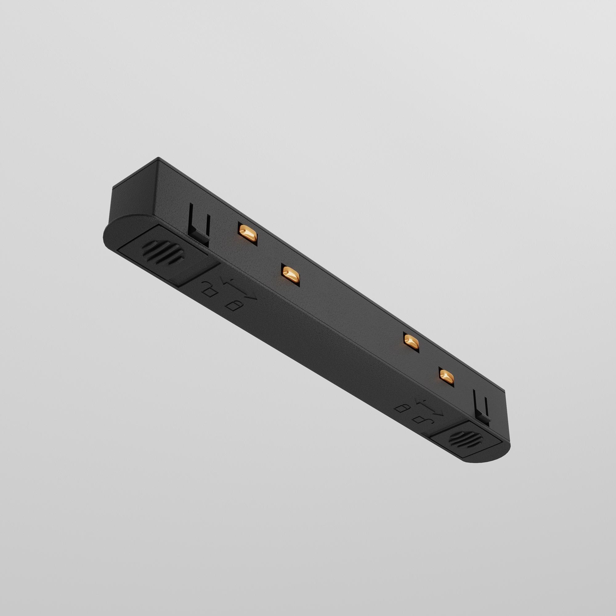 Коннектор питания прямой Exility черный Maytoni TRA034PC-42B