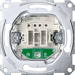Переключатель одноклавишный (механизм) контрольный с подсветкой сх.6 Schneider Electric MTN3106-0000