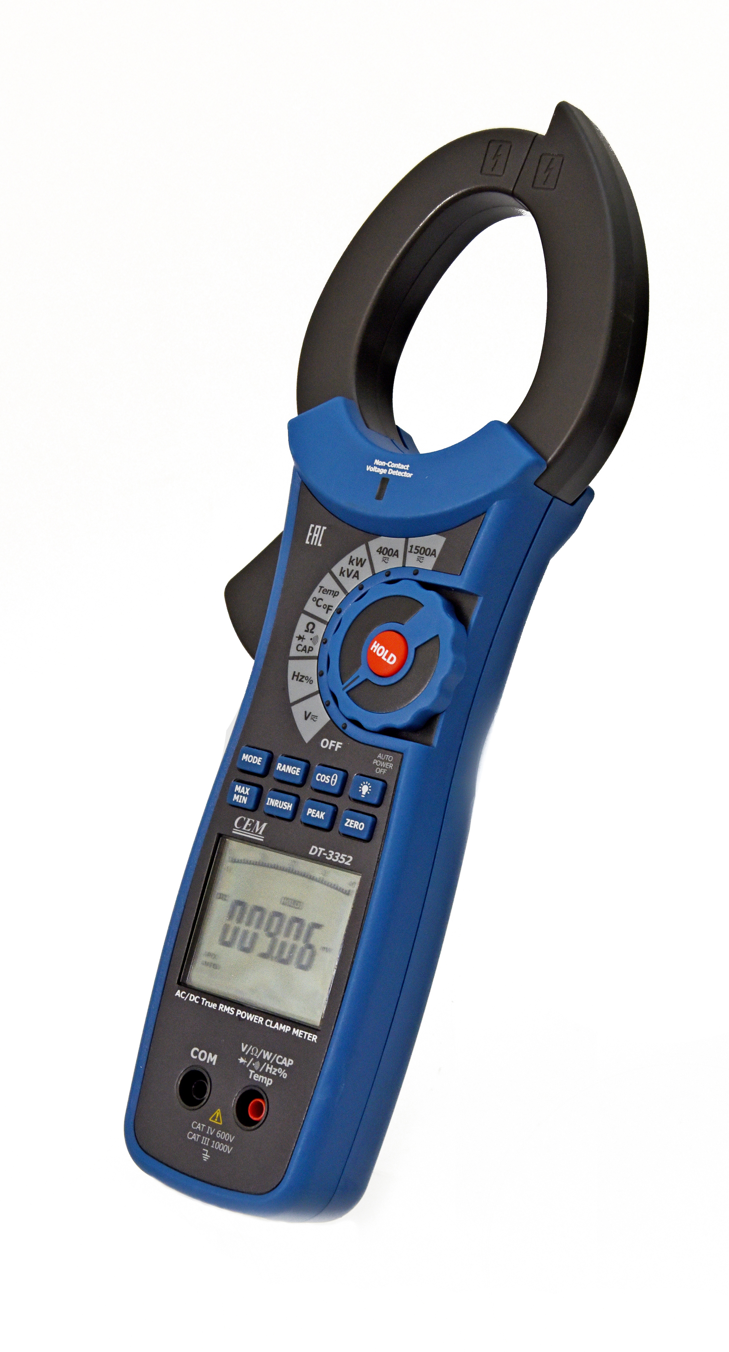 Клещи электроизмерительные, ваттметр DT-3352 CEM 480427