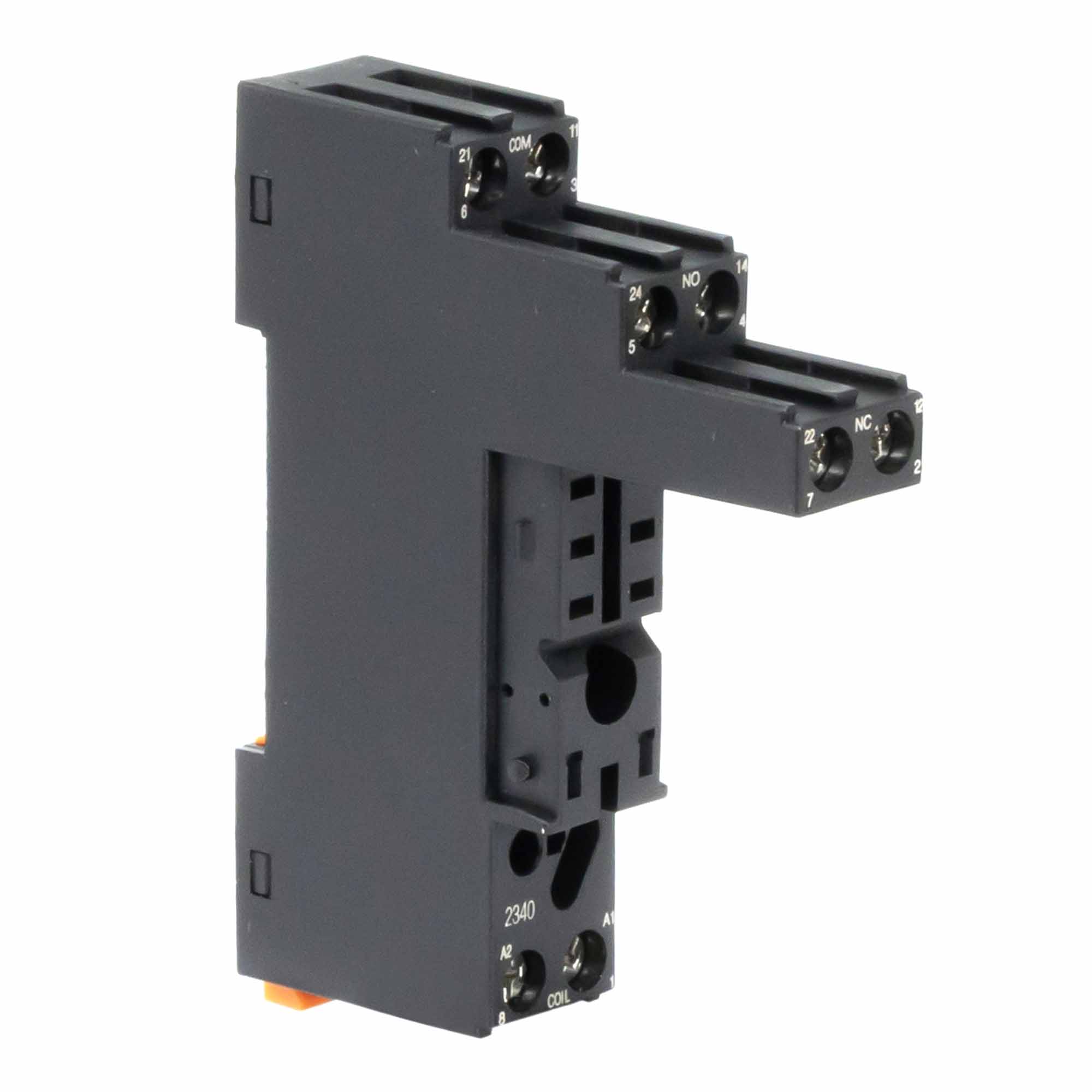 Колодка с винтовыми клеммами для реле на 2 группы IR-24DC/230AC-2CO DKC IR-B2-SC