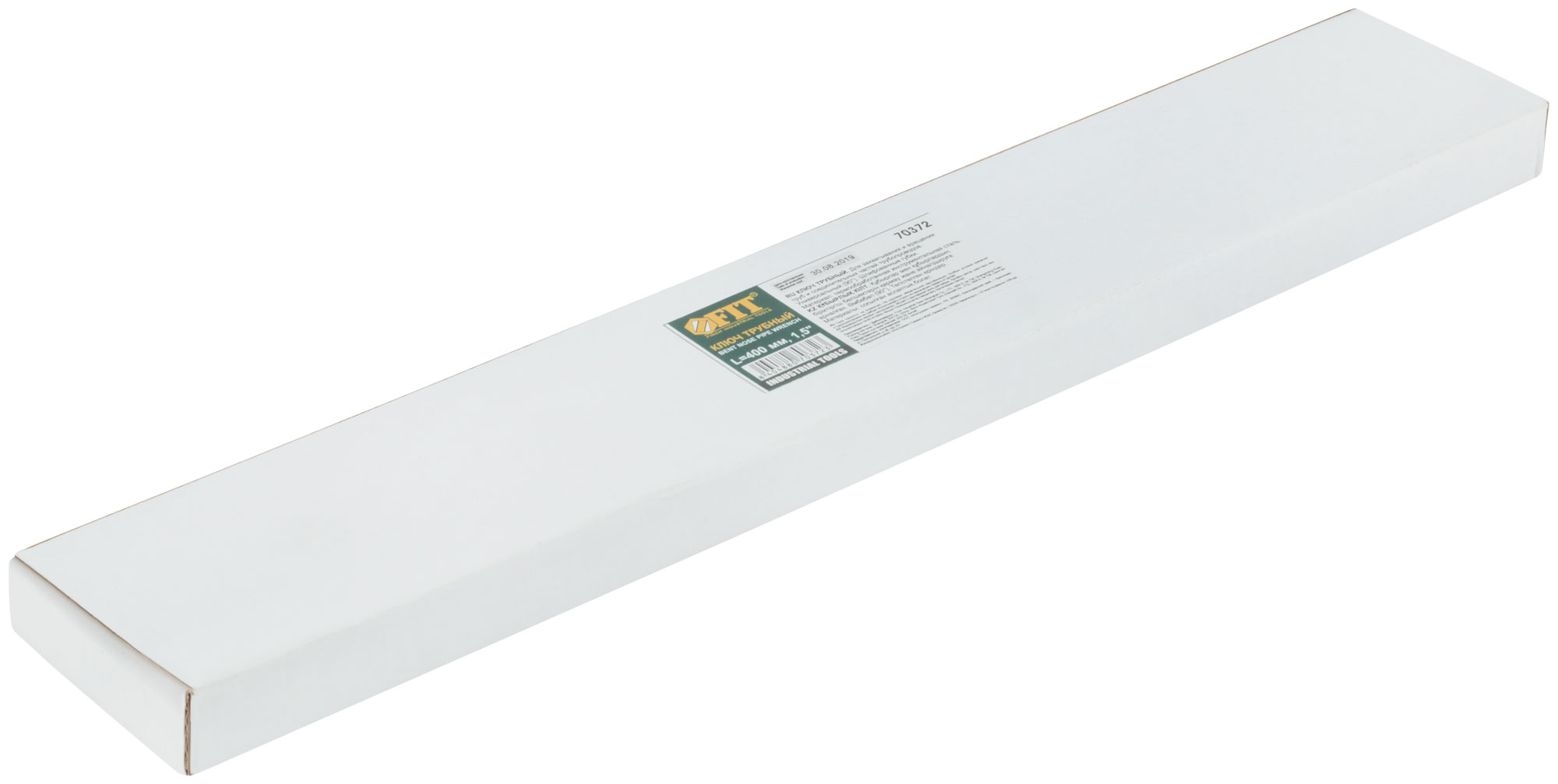 Ключ трубный газовый 90 гр (тип L), инстр.сталь 1.5'' (400 мм) FIT 70372