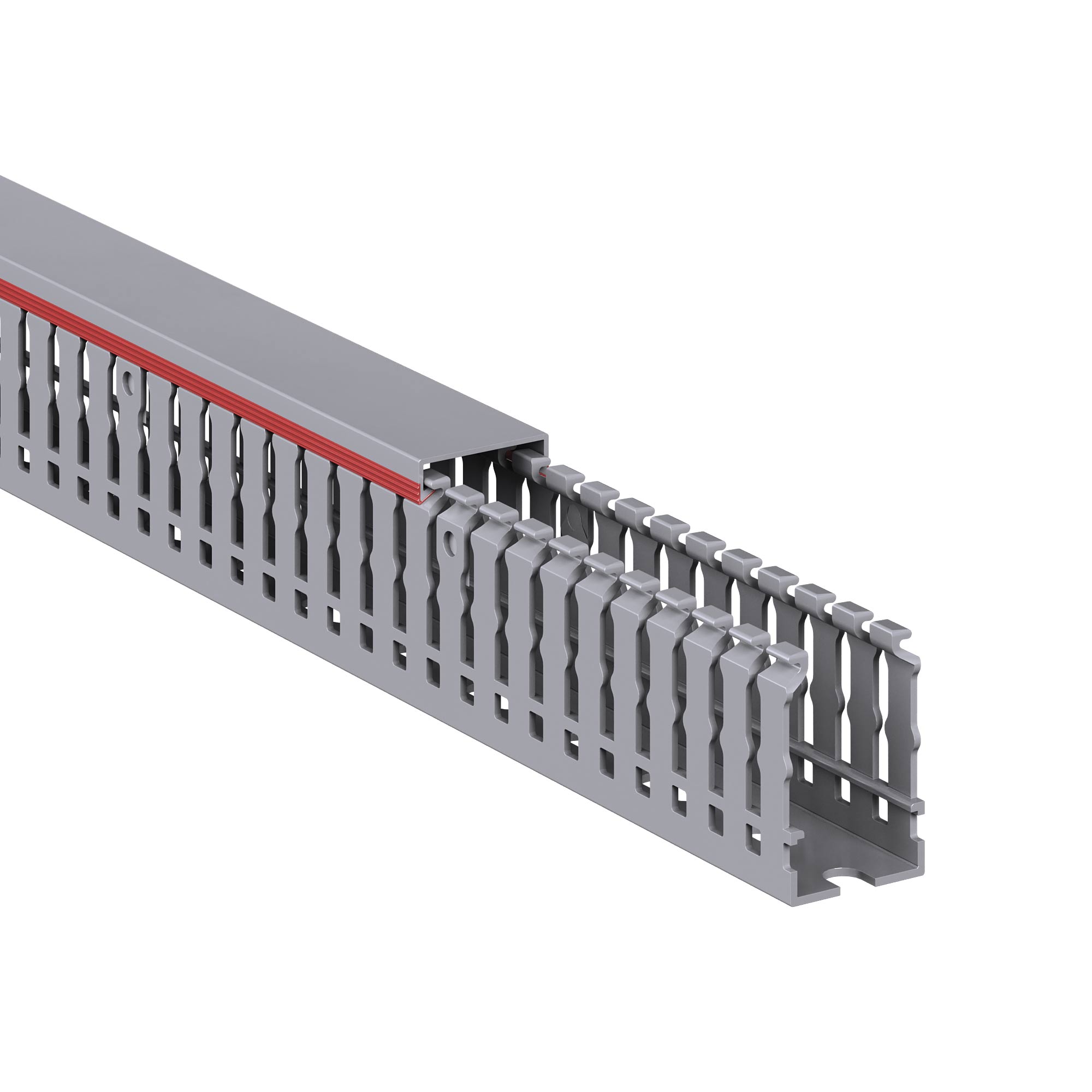 Короб перфорированный RL6 25x40 серый QUADRO DKC 01163RL
