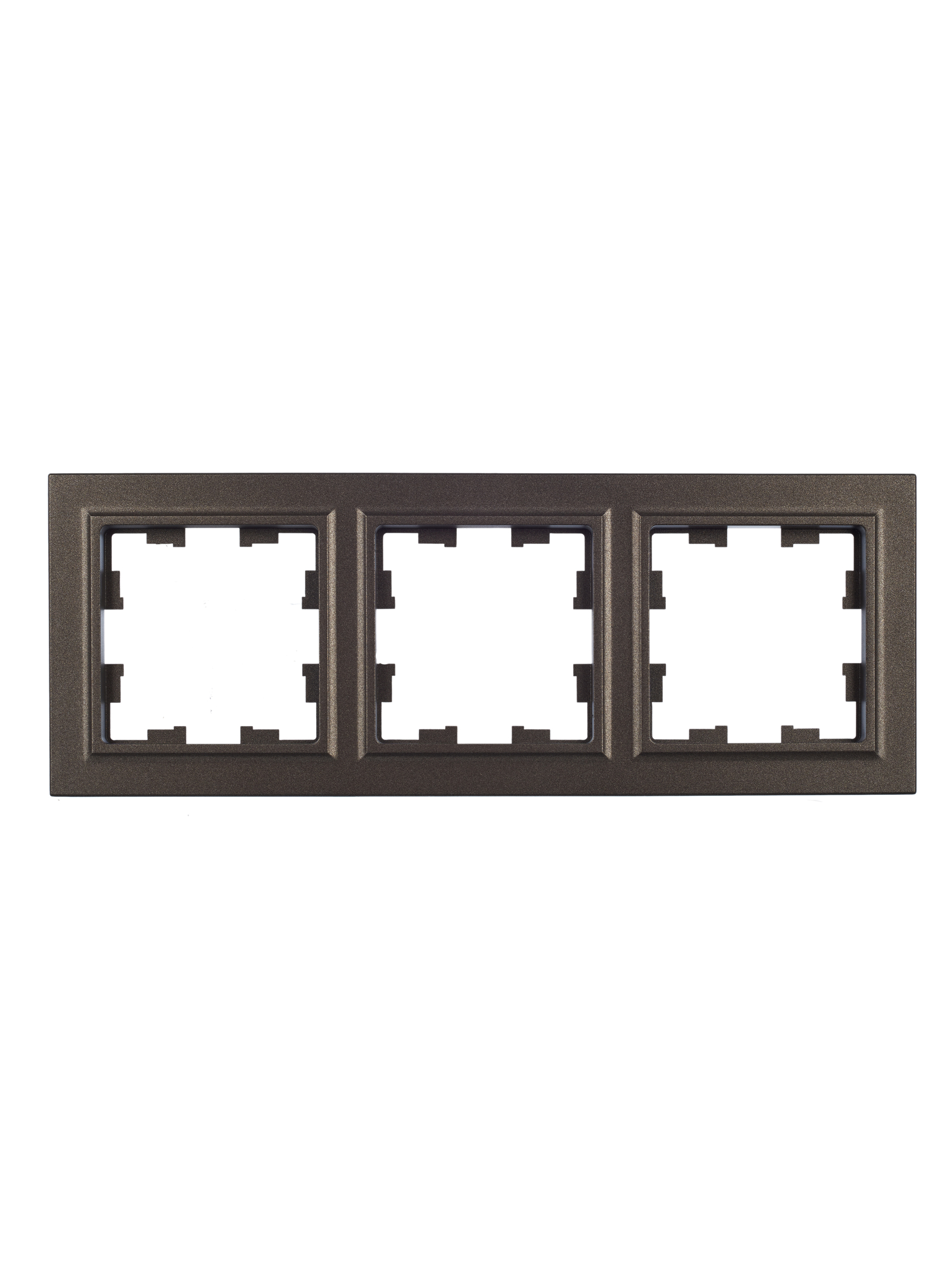 BRITE Рамка 3 поста РУ-3-БрТБ темная бронза IEK BR-M32-K45