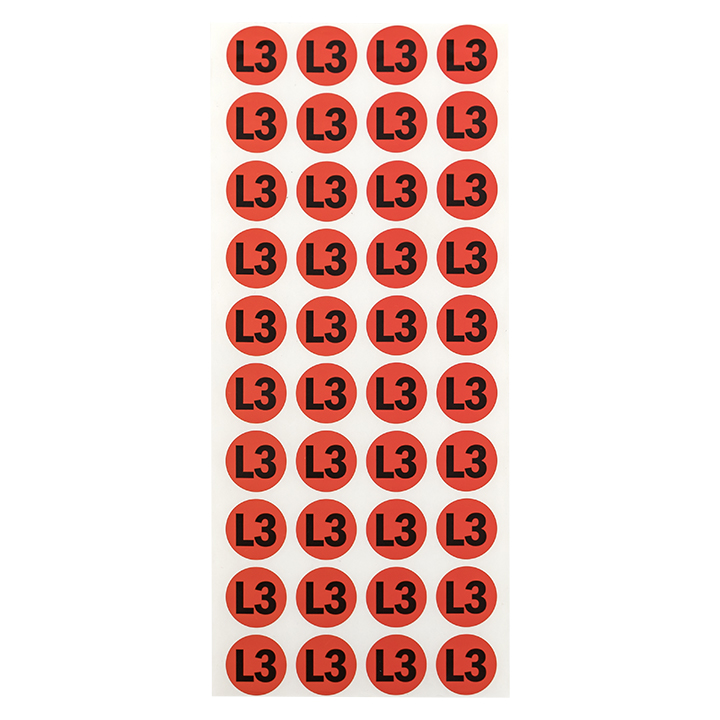 Наклейка L3 d=20мм PROxima EKF an-2-15-2