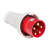 Вилка кабельная 63А 3Р+N+Е IP67 переносная 380В 035 EKF ps-035-63-380