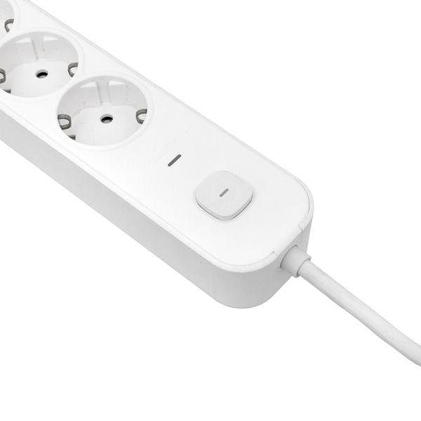 Удлинитель LUX 5 гнезд 2USB 2,4А+2type-C 1,5 метра 1,5мм2 EKF UBA-LUX-515-TC