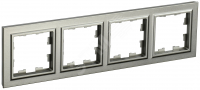 BRITE Рамка 4 поста РУ-4-БрШ шампань IEK BR-M42-K37