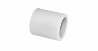 Муфта 110 полипропиленовая PPR белая PRO AQUA PA12024P