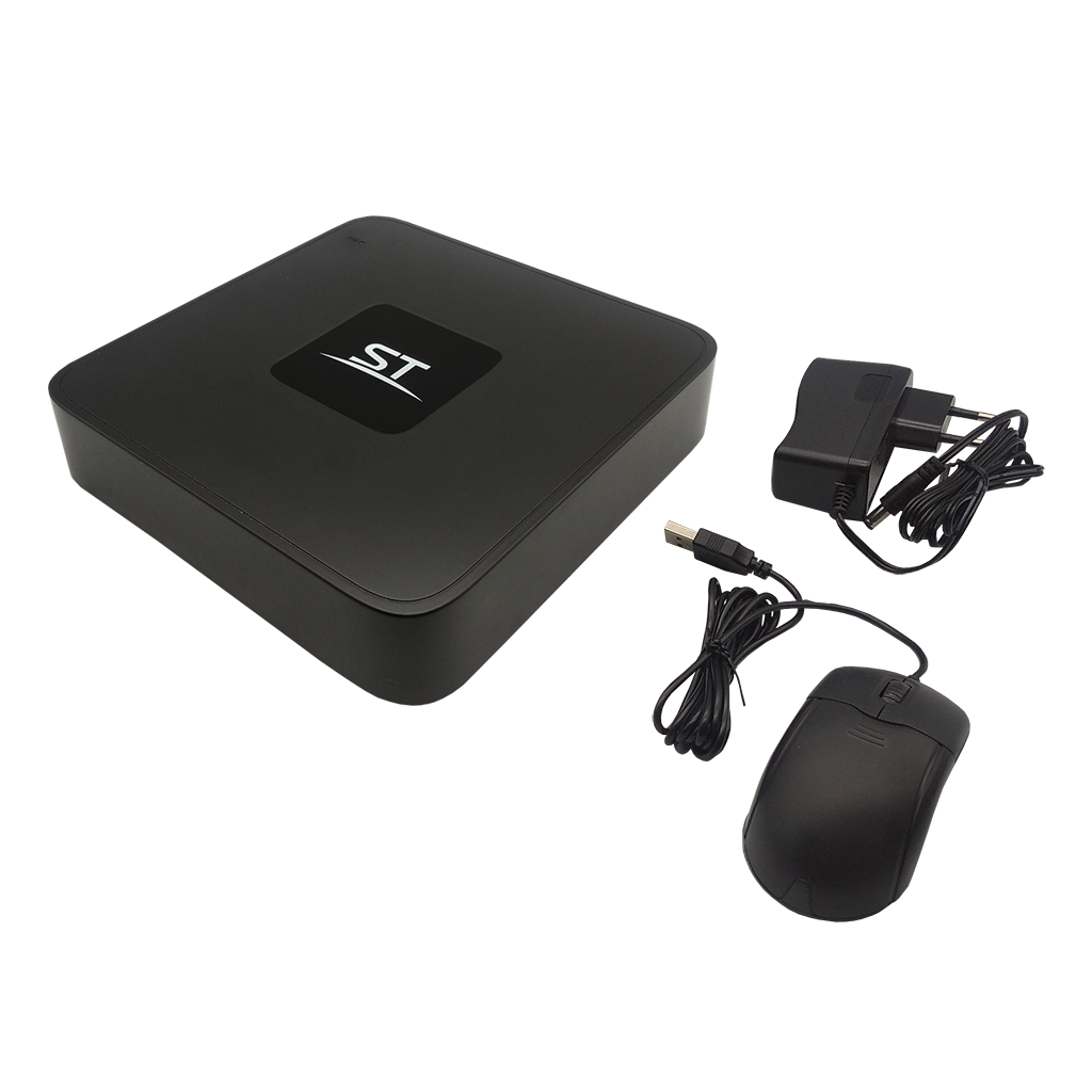 Видеорегистратор IP 8-канальный (с 8PoE) 6Mp PoE 1 HDD Space Technology ST-NVR-P0806K15 (с 8PoE) TOWN 00-00083271