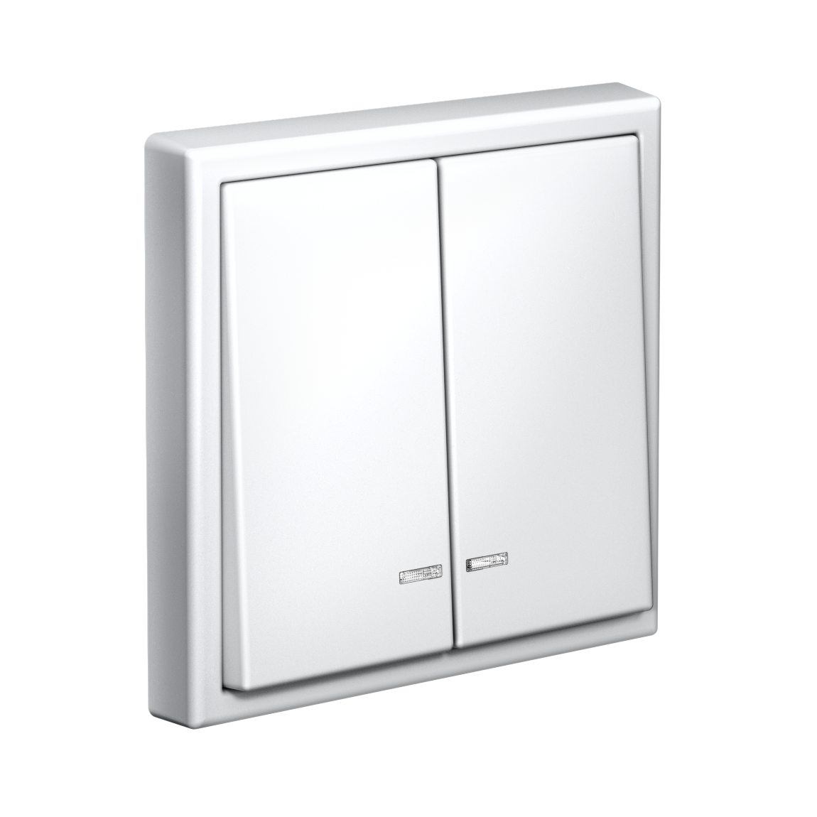 ARTGALLERY 2-клавишный ВЫКЛЮЧАТЕЛЬ с подсветкой, сх.5а, 10АХ, механизм, быстрозажимные клеммы, ЛОТОС Systeme Electric GAL001353S