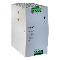 Блок питания на дин рейку 240 Вт, 220 В AC /24 В DC EKF DR-E-240W-24