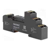 Колодка с клеммами push-in для реле серии IRM DKC IRM-B-PT