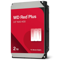 Жесткий диск 2TB Red Plus 3.5'', SATAIII, 5400 об/мин, 64 МБ Western Digital WD20EFPX 147930