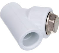 Фильтр сетчатый ВВ 32 x 1' полипропиленовый PPR белый Valfex 10141032