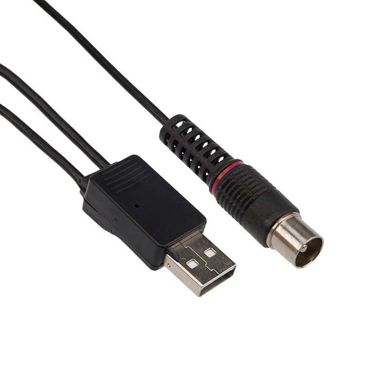 ТВ антенна комнатная Активная для цифрового телевидения DVB-T2 RX-269 USB, REXANT 34-0269