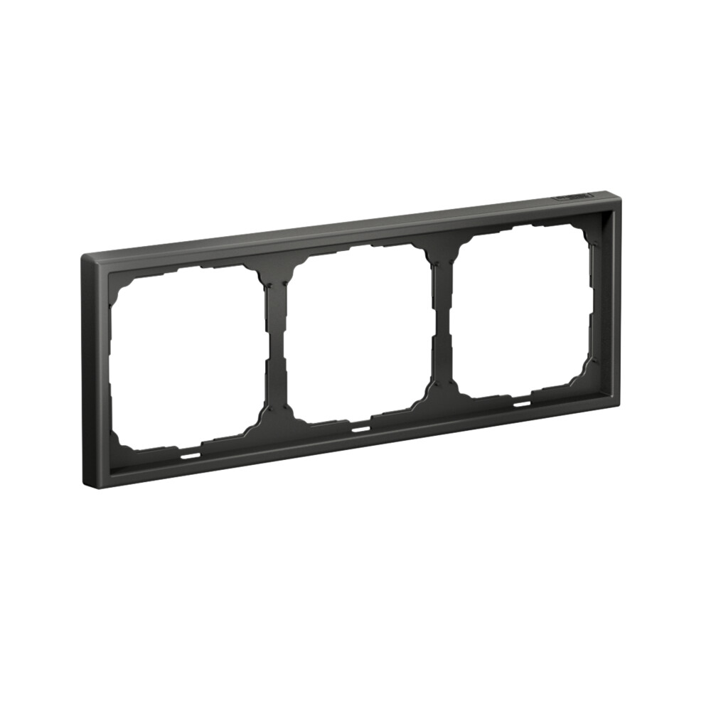 ARTGALLERY рамка 3-постовая, универсальная, базальт Systeme Electric GAL001403