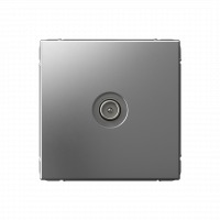 ARTGALLERY TV розетка проходная 4DB, механизм, сталь Systeme Electric GAL000992