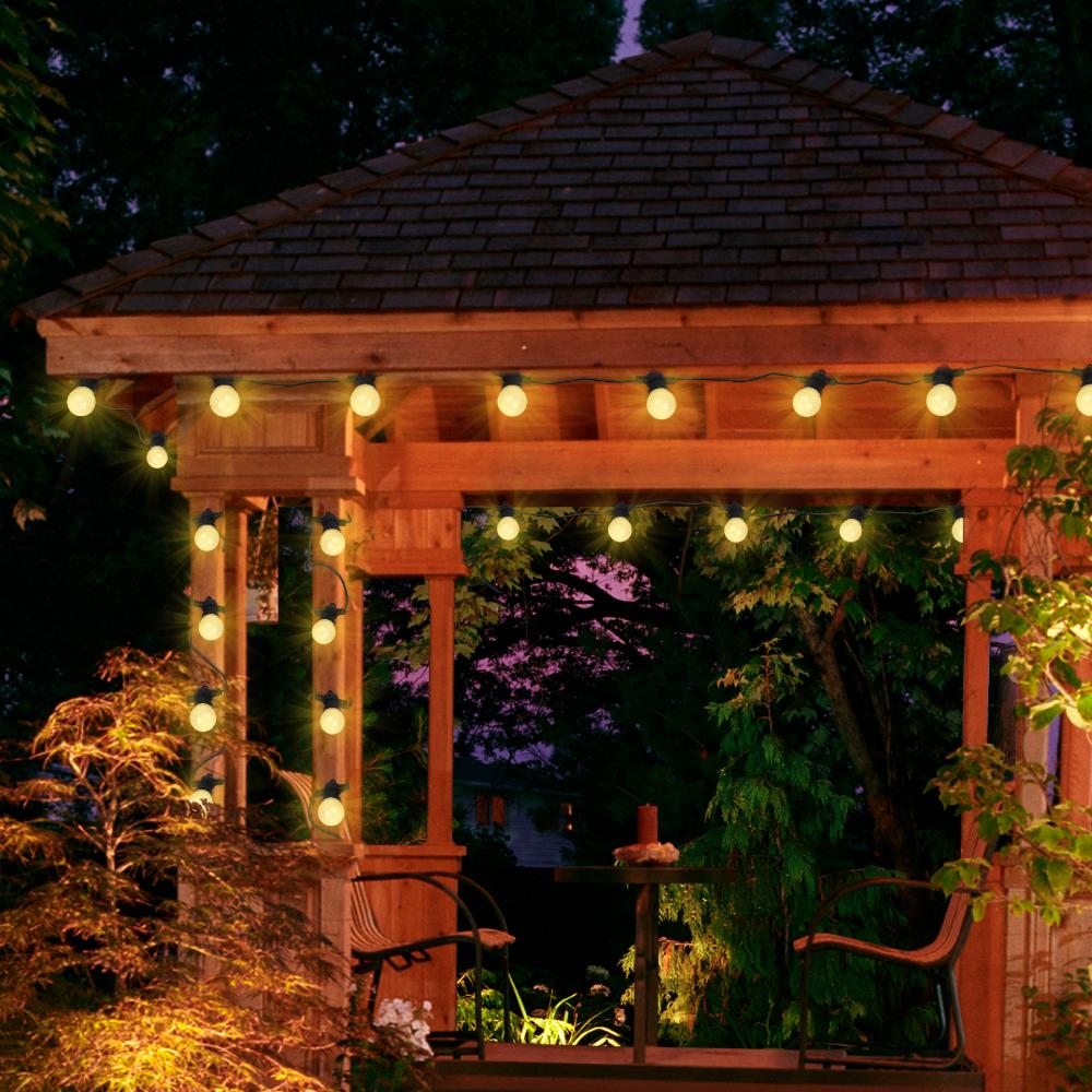 Гирлянда Белт Лайт набор 10 м, ERABL-WS10 30 LED ламп шаг 30 см, теплый свет, 220 В, каучук ЭРА Б0047954