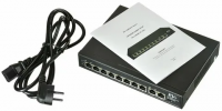 Коммутатор неуправляемый PoE 8 портов 10/100 Мб/с, 2хRJ45, 120 Вт RVI RVi-1NS08F-2T (1G) С0000016244