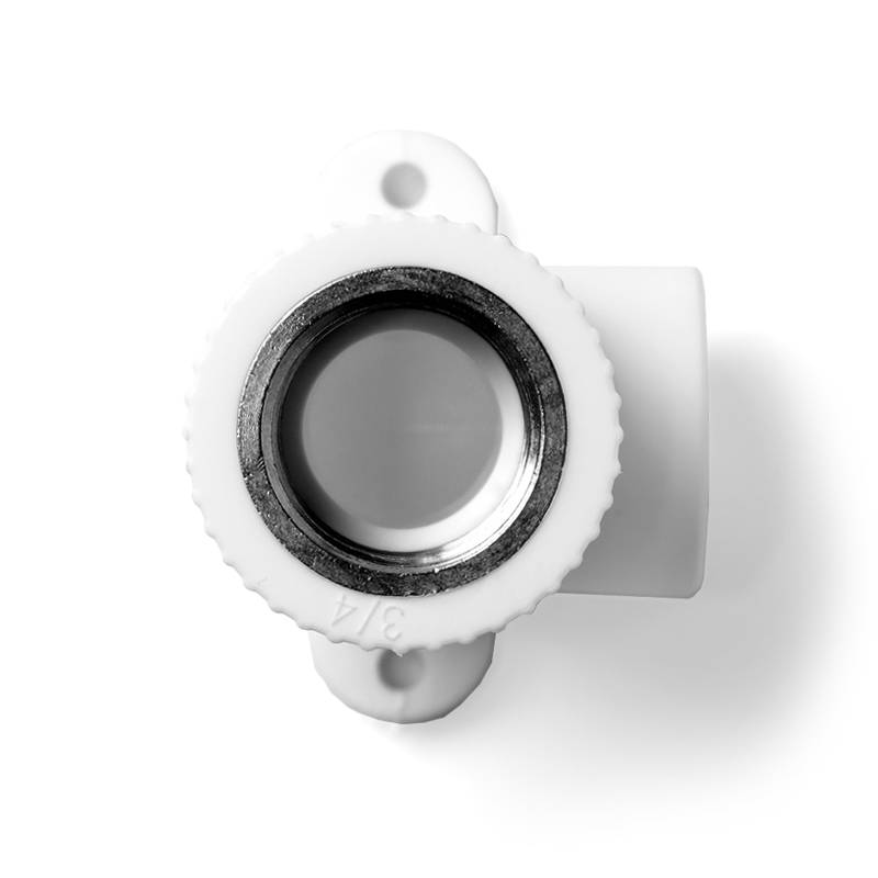 Водорозетка 20 х 1/2' ВР полипропиленовая PPR белая PRO AQUA PA28008P