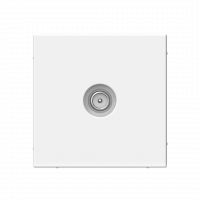 ARTGALLERY TV розетка проходная 4DB, механизм, белый Systeme Electric GAL000192