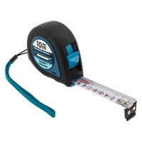 Рулетка 'Ergonomisch',10 м x 25 мм, магнитный обрезиненный зацеп GROSS 31105