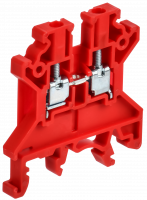 ARMAFIX Клемма винтовая CTS 2,5мм2 красная IEK AF-CT10-00-K04-002